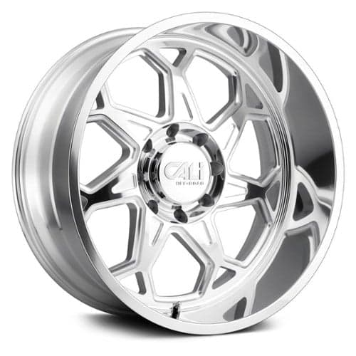 Cali Off-Road Sevenfold 9111 22x12 6x139.7 -51 ET 106 CB Polished (9111-22283P)