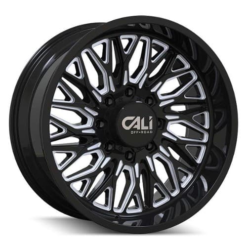 Cali Off-Road Crusher 9118 22x10 6x139.7 -19 ET 110.1 CB Black Milled (9118-22183BM)