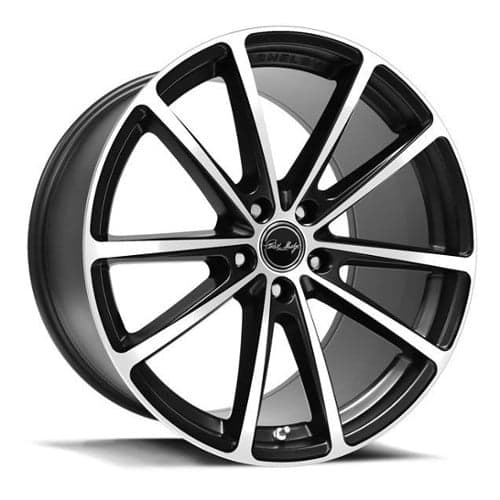 Carroll Shelby CS 10 20x9 5x114.3 37 ET 73 CB Black Machined (CS10-295530-BM)