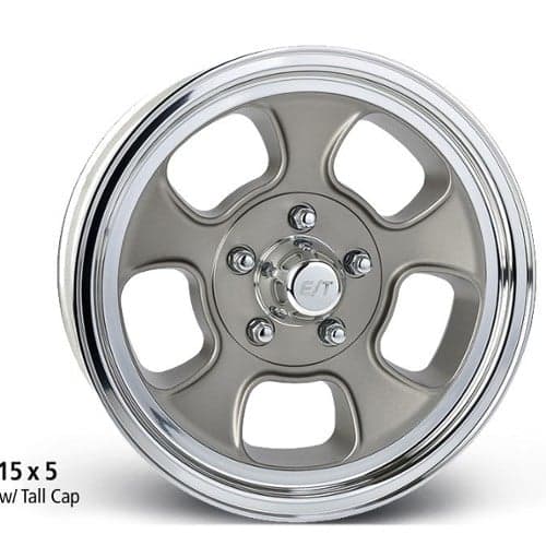 E-T Wheels Dragmaster (Custom) 15x4 3 ET 73 CB Machined (drag1504C2)