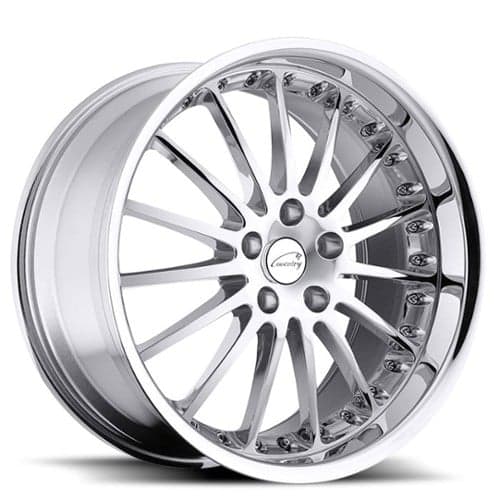 Coventry Whitley 20x10 5x108 39 ET 63.3 CB Chrome (2010COW395108C63)