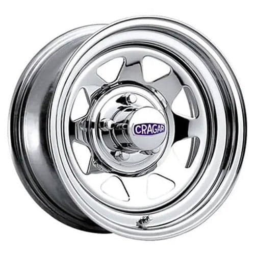 Cragar 315 Nomad 15x6 5x120.65 0 ET 83.8 CB Chrome (3155634)