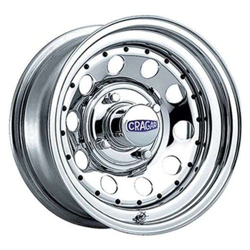 Cragar 320 Quick Trick 15x7 5x114.3 -6 ET 83.8 CB Chrome (3205712)