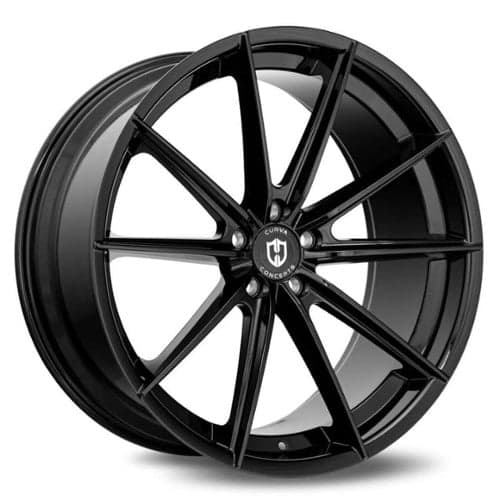 Curva CFF46 22x10.5 5x114.3 40 ET 66.6 CB Gloss Black (CFF46-221051144073BLK)