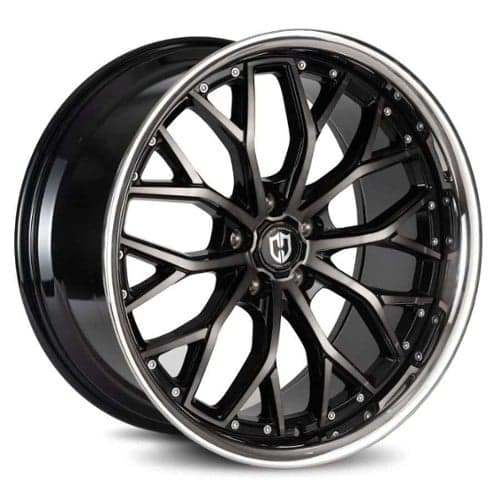 Curva CFF76 20x8.5 5x112 30 ET 66.6 CB Black Machined Tint (CFF76-20851123066TBSL)