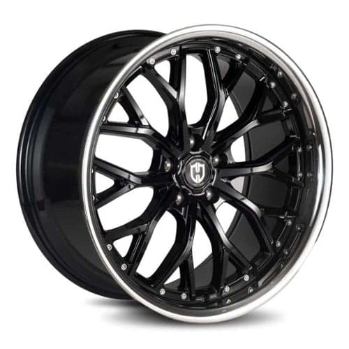 Curva CFF76 20x8.5 5x114.3 35 ET 73.1 CB Black Stainless Lip (CFF76-20851143573BSL)