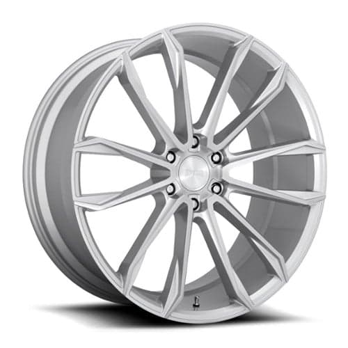 Dub Clout (S248) 24x10 6x139.7 30 ET 106.1 CB Gloss Silver Brushed (S248240084+30)