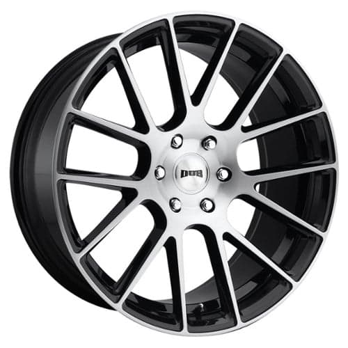 Dub Luxe (S206) 22x9.5 6x139.7 30 ET 78.1 CB Gloss Black Brushed (S206229577+30)