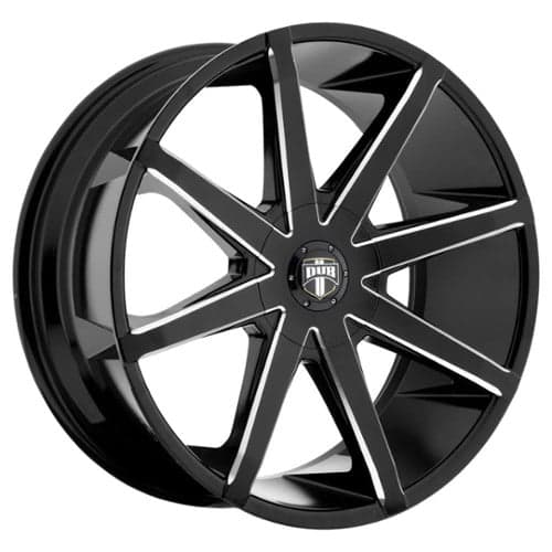 Dub Push (S109) 20x8.5 5x115/5x120.65 10 ET 72.56 CB Gloss Black / Milled (S109208506+10)