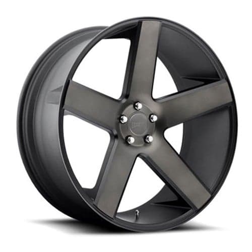 Dub Baller (S116) 24x9 5x115 15 ET 71.5 CB Matte Black & Machined (S116249090+15)