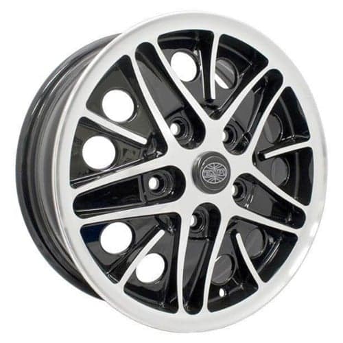 Empi Cosmo 15x5.5 22 ET 73 CB Gloss Black/Polished Lip/Spokes (10-1101-0)