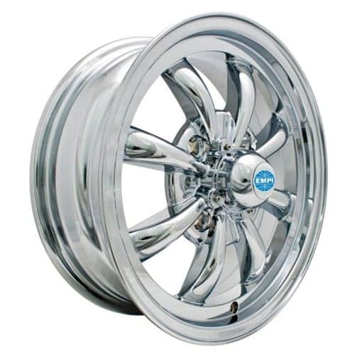 Empi GT-8 15x5.5 30 ET 73 CB Chrome (00-9683-0)