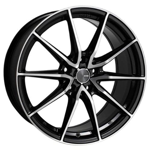 Enkei Draco 16x7 5x114.3 38 ET 72.56 CB Black Machined (509-670-6538BKM)