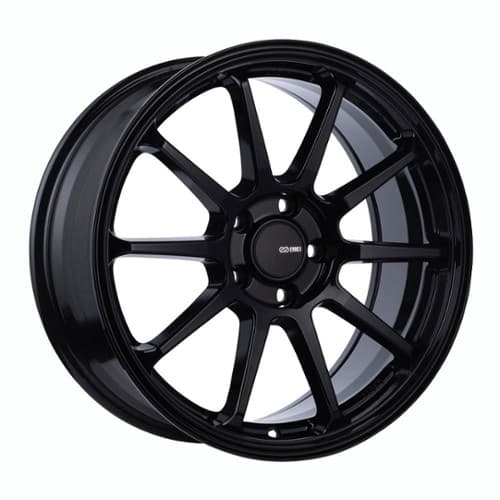 Enkei PX-10 16x7 5x114.3 38 ET 72.56 CB Gloss Black (536-670-6538BK)