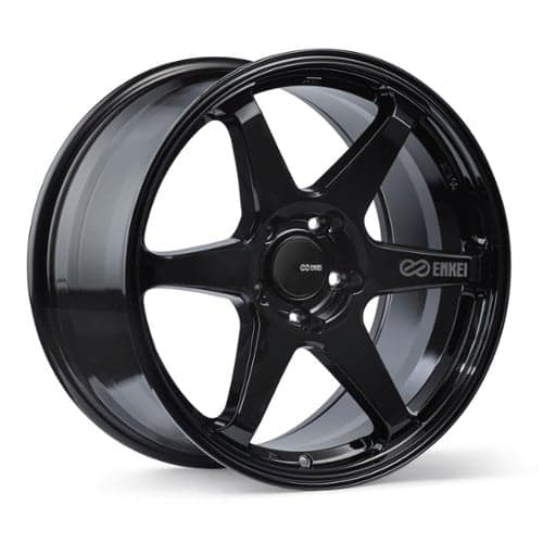 Enkei T6R 18x9.5 5x114.3 38 ET 72.56 CB Gloss Black (539-895-6538BK)