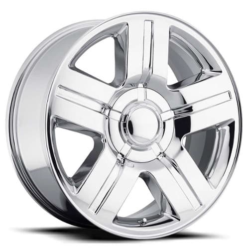 Factory Reproductions FR 37 Chevy TX Slvrado 20x8.5 5x127 0 ET 78.1 CB Chrome (37085005001)