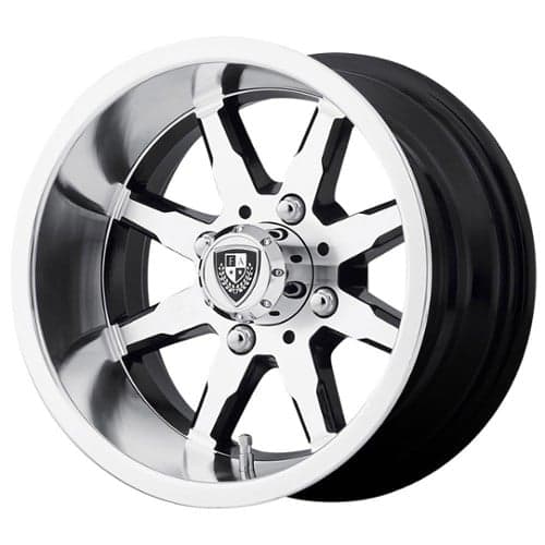 Fairway Alloy FA141 Shift 10x7 4x101.6 -25 ET 70.7 CB Machined Gloss Black (FA-141-M)