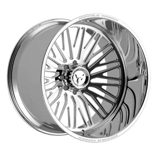 Fittipaldi FTF505P Right 24x10 4x156 -25 ET 132 CB Polished (FTF505-24104156N25P-R)