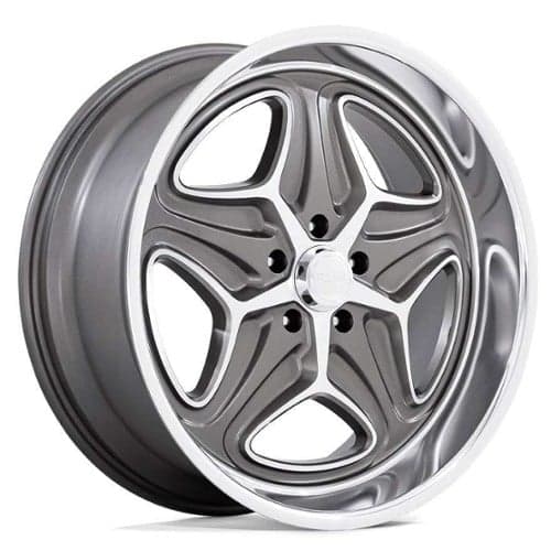 Foose Merlot F172 22x9 5x120.65 15 ET 72.56 CB Anthracite MACHINED (F17222906155)