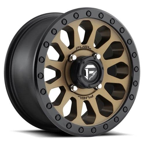 Fuel UTV Vector D600 14x7 4x137 38 ET 110.1 CB Matte Bronze / Black (D6001470A654)