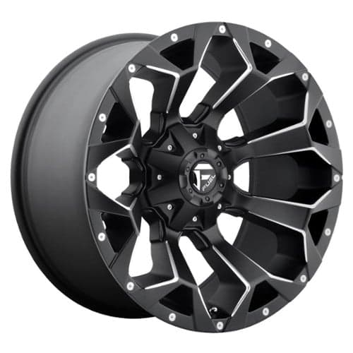 Fuel Assault D546 18x9 5x114.3/5x127 1 ET 78.1 CB Matte Black Milled (D54618902650US)