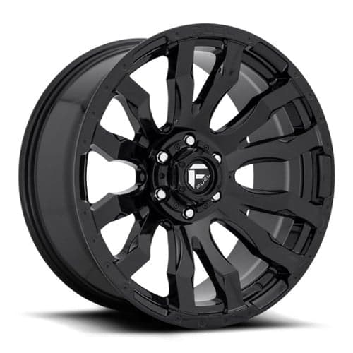 Fuel Blitz D675 16x8 6x139.7 1 ET 106.1 CB Gloss Black / Milled (D67516808445)