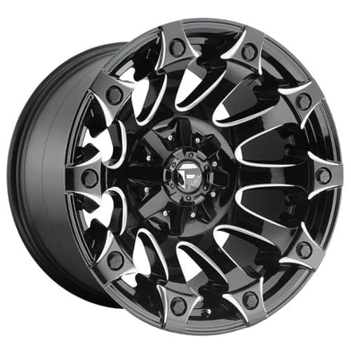 Fuel Battle Axe D578 20x9 5x114.3/5x127 1 ET 78.1 CB Gloss Black & Milled (D57820902650)