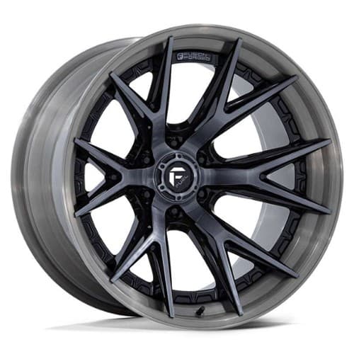 Fuel Catalyst FC402 24x12 8x165.1 -44 ET 125.1 CB Black Gray Tint (FC402BT24128044N)