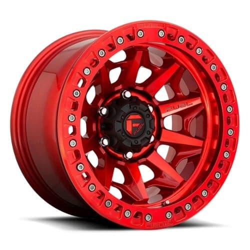 Fuel Covert Beadlock D113 17x9 5x127 -15 ET 71.5 CB Gloss Red (D11317907545)