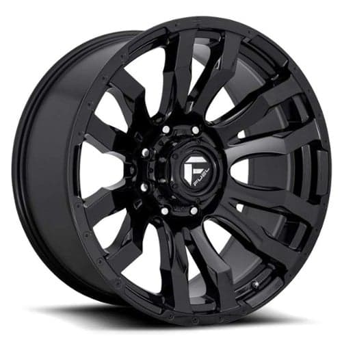 Fuel Blitz D675 20x8.25 8x170 105 ET 125.1 CB Gloss Black (D675208217)