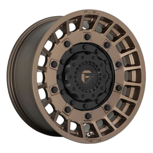 Fuel D725 Militia 20x10 6x135/6x139.7 -18 ET 106.1 CB Matte Bronze and Black (D72520009847)