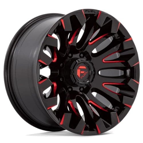 Fuel D829 Quake Gloss Black Milled Red Tint (D82918907550)