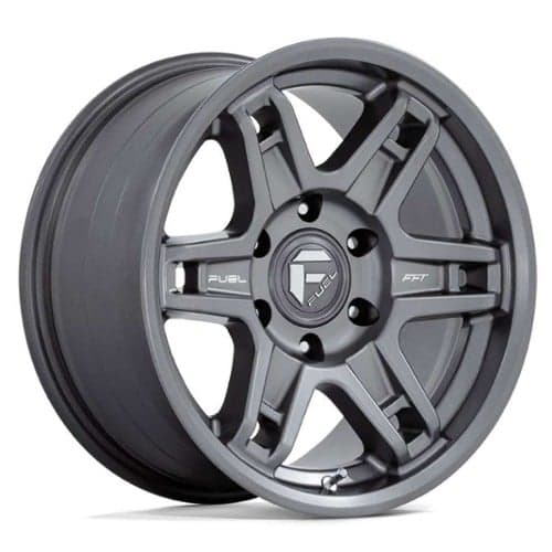 Fuel D838 Slayer 17x9 5x127 -38 ET 71.5 CB Matte Gunmetal (D83817907535)