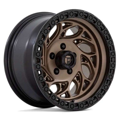 Fuel D841 Runner OR 15x10 5x139.7 -43 ET 108 CB Bronze w/Black Ring (D84115008537)