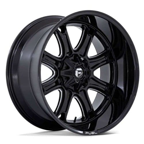 Fuel FC853BE Darkstar 20x9 6x114.3/6x139.7 1 ET 78.1 CB Gloss Black Milled (FC853BE20907001)