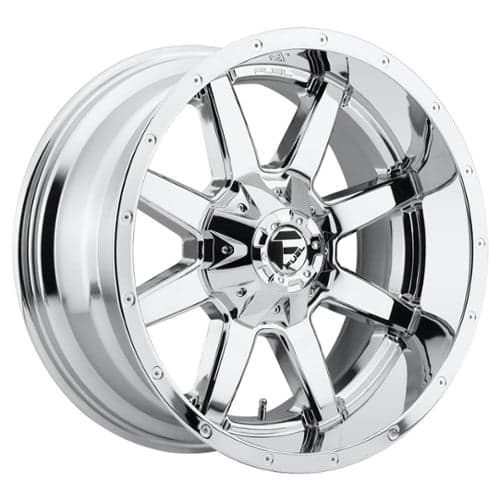 Fuel Maverick D536 20x8.25 8x165.1 122 ET 121.5 CB Chrome (D53620828DF)