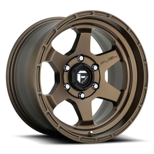 Fuel Shok D666 17x9 5x127 1 ET 71.5 CB Matte Bronze (D66617907550)