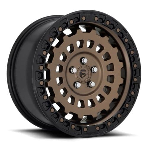 Fuel Zephyr D634 17x9 6x139.7 -12 ET 106.1 CB Matte Bronze / Black (D63417908445)