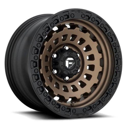 Fuel Zephyr D634 20x9 5x127 20 ET 71.5 CB Matte Bronze / Black (D63420907557)