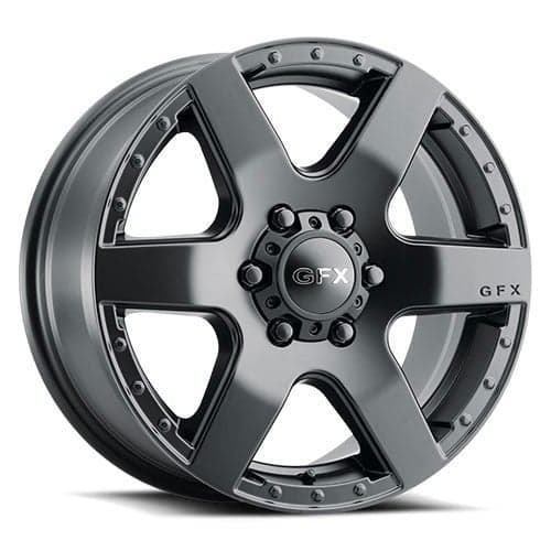 GFX MV1 16x6.5 6x130 30 ET 84.1 CB Matte Black (MV1665613030MB)