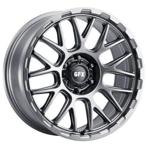 GFX TM7 17x9 6x139.7 12 ET 106.2 CB Gunmetal (TM7790613912GM)