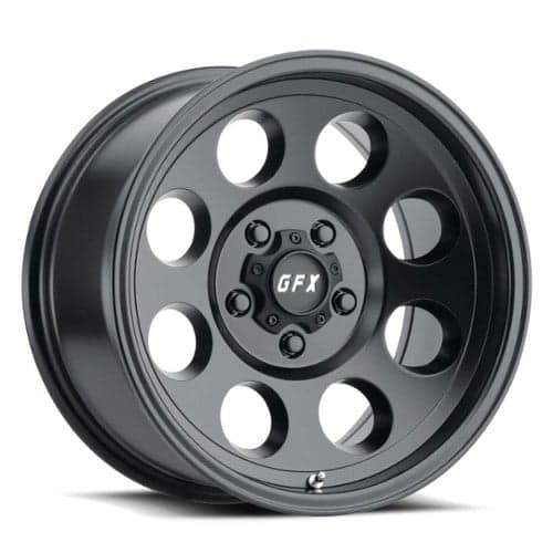 GFX TR-16 17x9 5x114.3 0 ET 78.1 CB Matte Black (T16790511400MB)