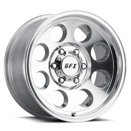 GFX TR-16 15x8 5x114.3 -19 ET 78.1 CB Polished (T165805114N19P)