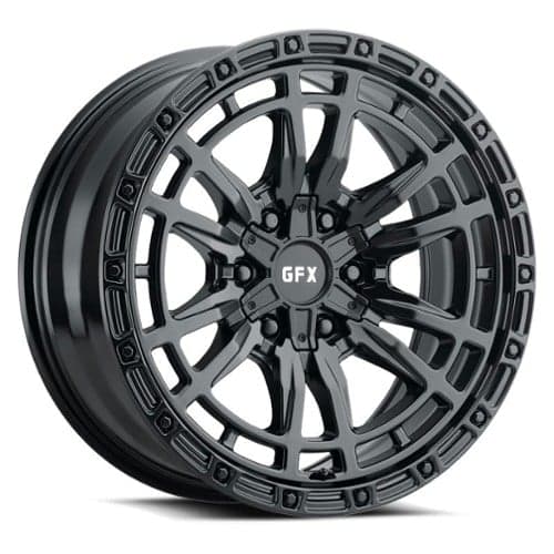 GFX TR-24 17x9 6x135/6x139.7 12 ET 95.2 CB Matte Black (T24790600912MB)