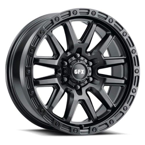 GFX TR-26 17x9 6x135 0 ET 87.1 CB Matte Black (T26790613500MB)