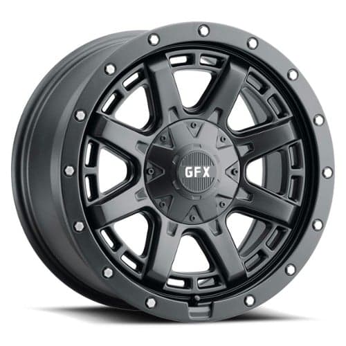 GFX TR-27 17x9 5x127/5x139.7 12 ET 78.3 CB Matte Black (T27790500912MB)