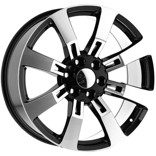 O.E. Revolution G-02 26x10 6x139.7 31 ET 78.1 CB Gloss Black Machined Face (G022610655+31BM)