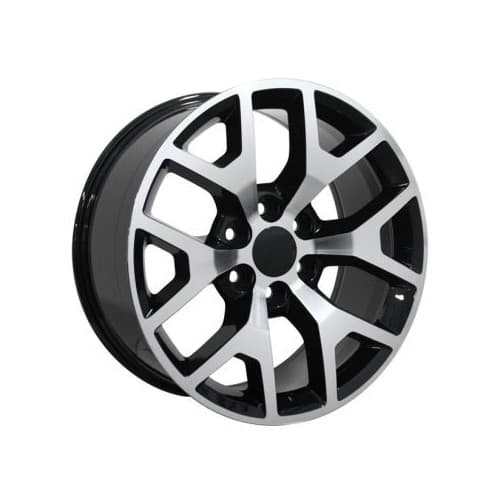 O.E. Revolution G-04 22x9 6x139.7 31 ET 78.1 CB Gloss Black Machined (G042290655+31BM)