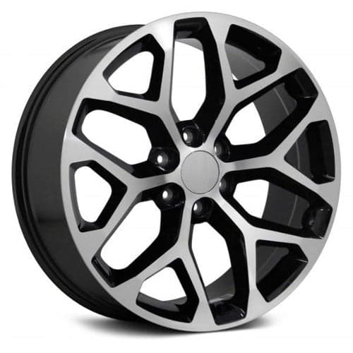 O.E. Revolution G-09 26x10 6x139.7 31 ET 78.1 CB Gloss Black Machined (G092610655+31BM)