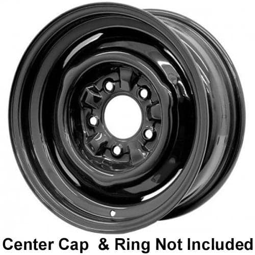 Hot Rod Hanks OE 15x5 5x127 0 ET 79.4 CB Satin Black (62-550503SB)